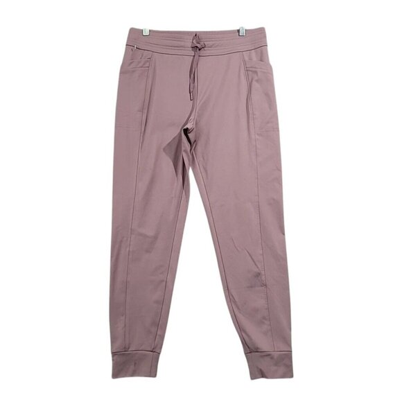 NWOT 32 Degrees Heat Womens M Mauve/Pink Joggers Track With Drawstring Waist - Picture 1 of 6